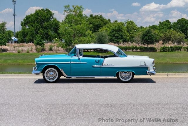 1955 Chevrolet Bel Air Sport Coupe Restored - 22462777 - 1