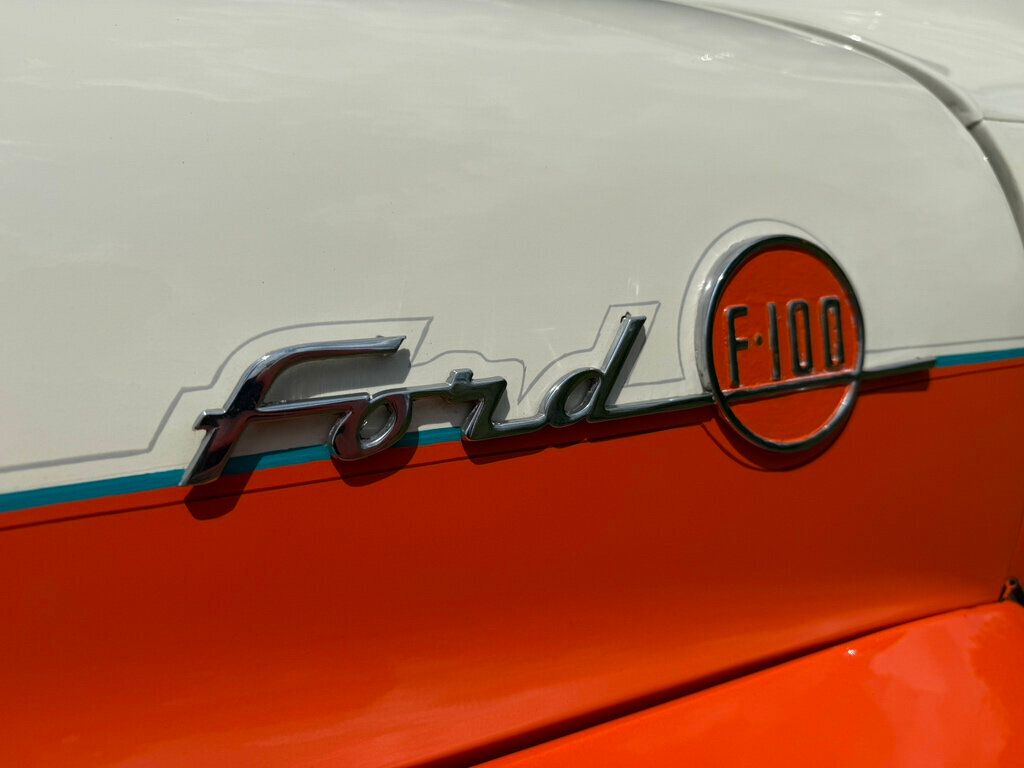 1955 Ford F100 Custom Cab FULLY RESTORED FORD PICKUP - 22898780 - 14