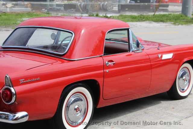 1955 Ford THUNDERBIRD OVERDRIVE,1ST GENERATION WITH 2011  RESTORATION BUT COMPLETE  - 21895755 - 17