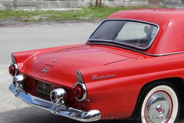 1955 Ford THUNDERBIRD OVERDRIVE,1ST GENERATION WITH 2011  RESTORATION BUT COMPLETE  - 21895755 - 18