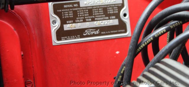 1955 Ford THUNDERBIRD OVERDRIVE,1ST GENERATION WITH 2011  RESTORATION BUT COMPLETE  - 21895755 - 29