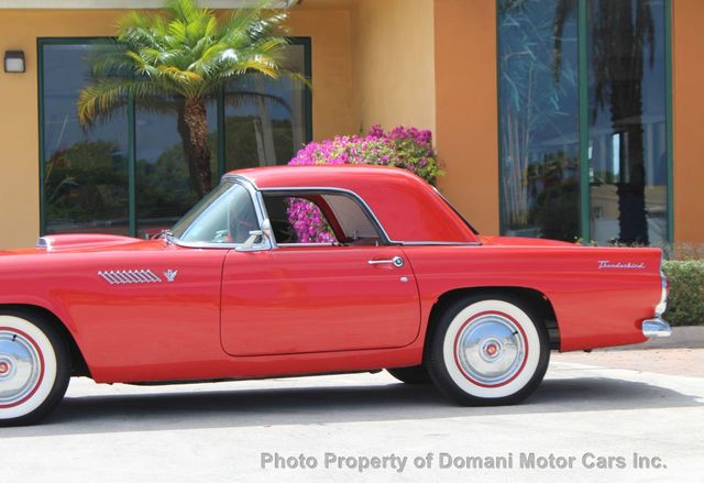 1955 Ford THUNDERBIRD OVERDRIVE,1ST GENERATION WITH 2011  RESTORATION BUT COMPLETE  - 21895755 - 33