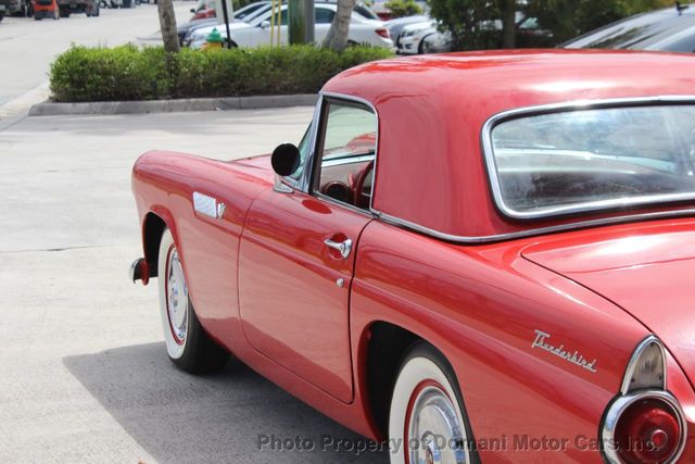 1955 Ford THUNDERBIRD OVERDRIVE,1ST GENERATION WITH 2011  RESTORATION BUT COMPLETE  - 21895755 - 35