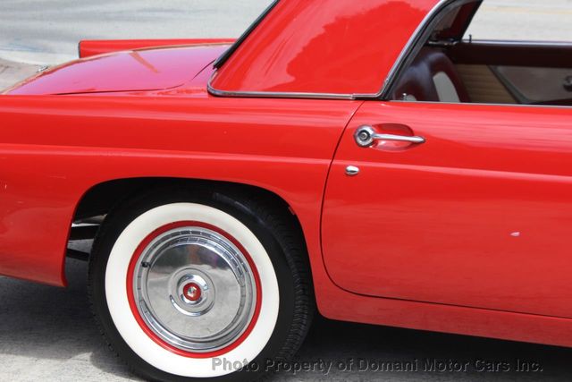 1955 Ford THUNDERBIRD OVERDRIVE,1ST GENERATION WITH 2011  RESTORATION BUT COMPLETE  - 21895755 - 36