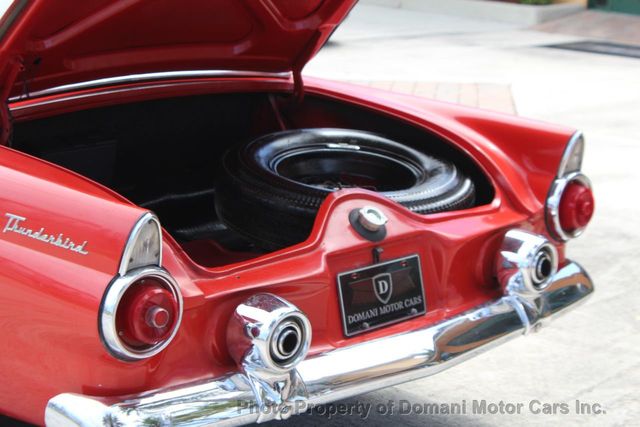 1955 Ford THUNDERBIRD OVERDRIVE,1ST GENERATION WITH 2011  RESTORATION BUT COMPLETE  - 21895755 - 47