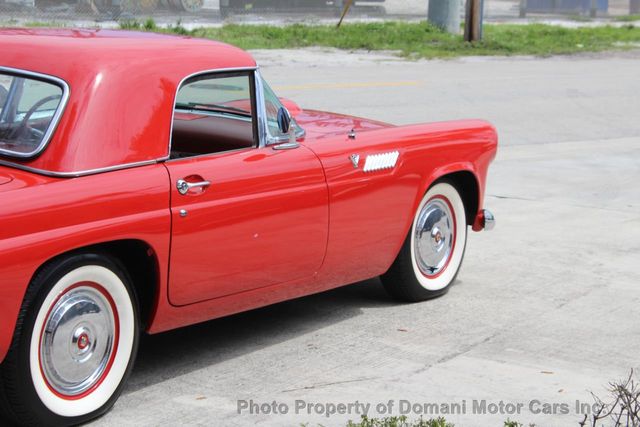 1955 Ford THUNDERBIRD OVERDRIVE,1ST GENERATION WITH 2011  RESTORATION BUT COMPLETE  - 21895755 - 51