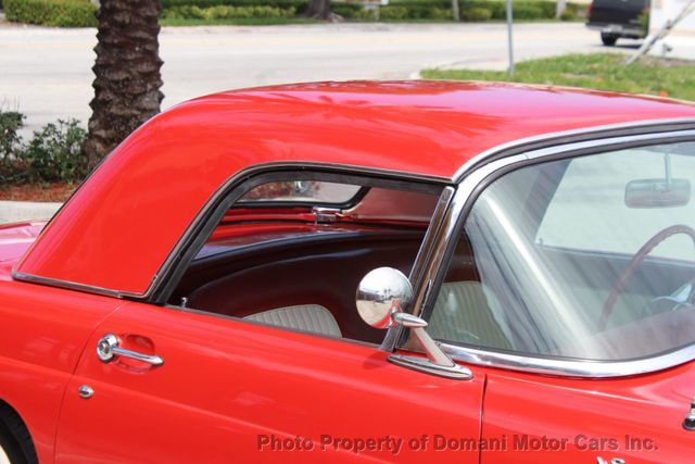 1955 Ford THUNDERBIRD OVERDRIVE,1ST GENERATION WITH 2011  RESTORATION BUT COMPLETE  - 21895755 - 52