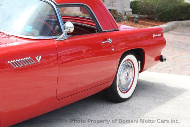 1955 Ford THUNDERBIRD OVERDRIVE,1ST GENERATION WITH 2011  RESTORATION BUT COMPLETE  - 21895755 - 58