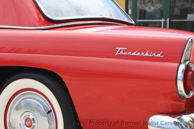 1955 Ford THUNDERBIRD OVERDRIVE,1ST GENERATION WITH 2011  RESTORATION BUT COMPLETE  - 21895755 - 60