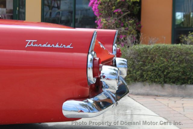 1955 Ford THUNDERBIRD OVERDRIVE,1ST GENERATION WITH 2011  RESTORATION BUT COMPLETE  - 21895755 - 61