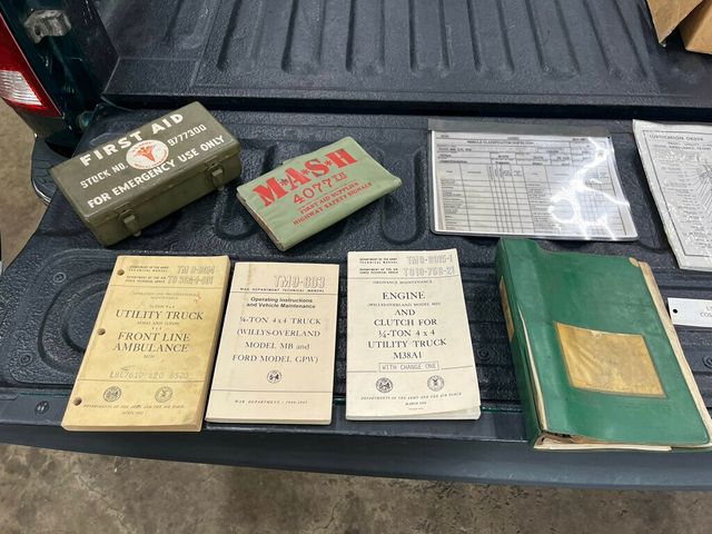 1955 Jeep M170 Frontline Ambulance MASH US Army Jeep - 23019541 - 46