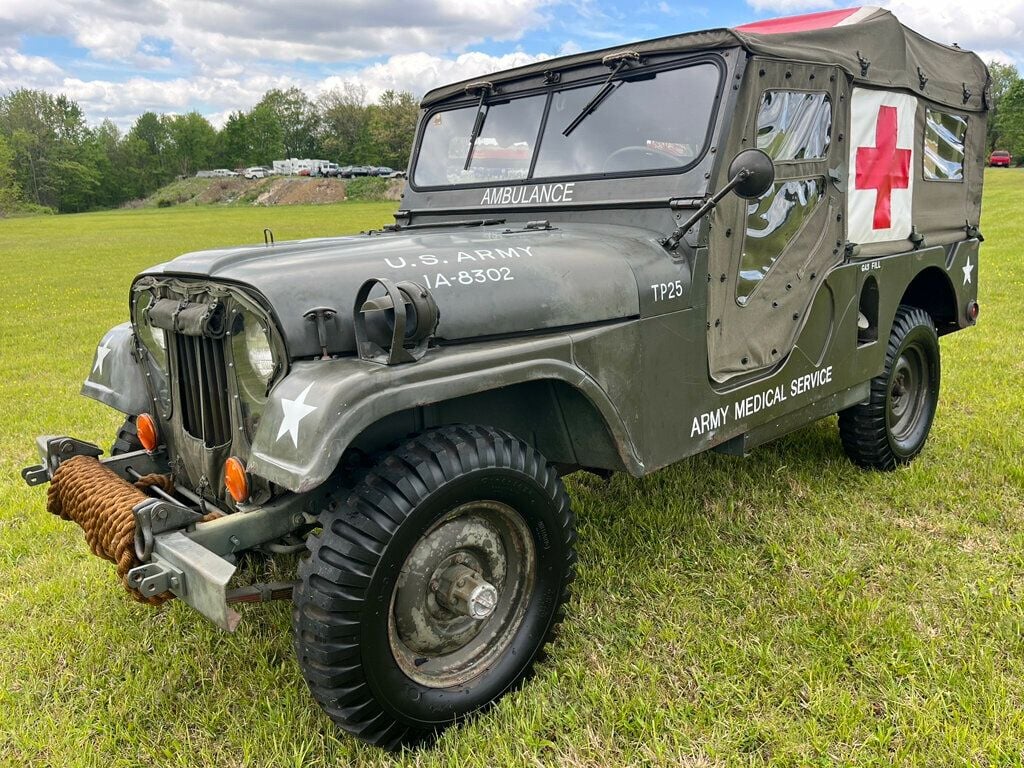 1955 Jeep M170 Frontline Ambulance MASH US Army Jeep - 23019541 - 7