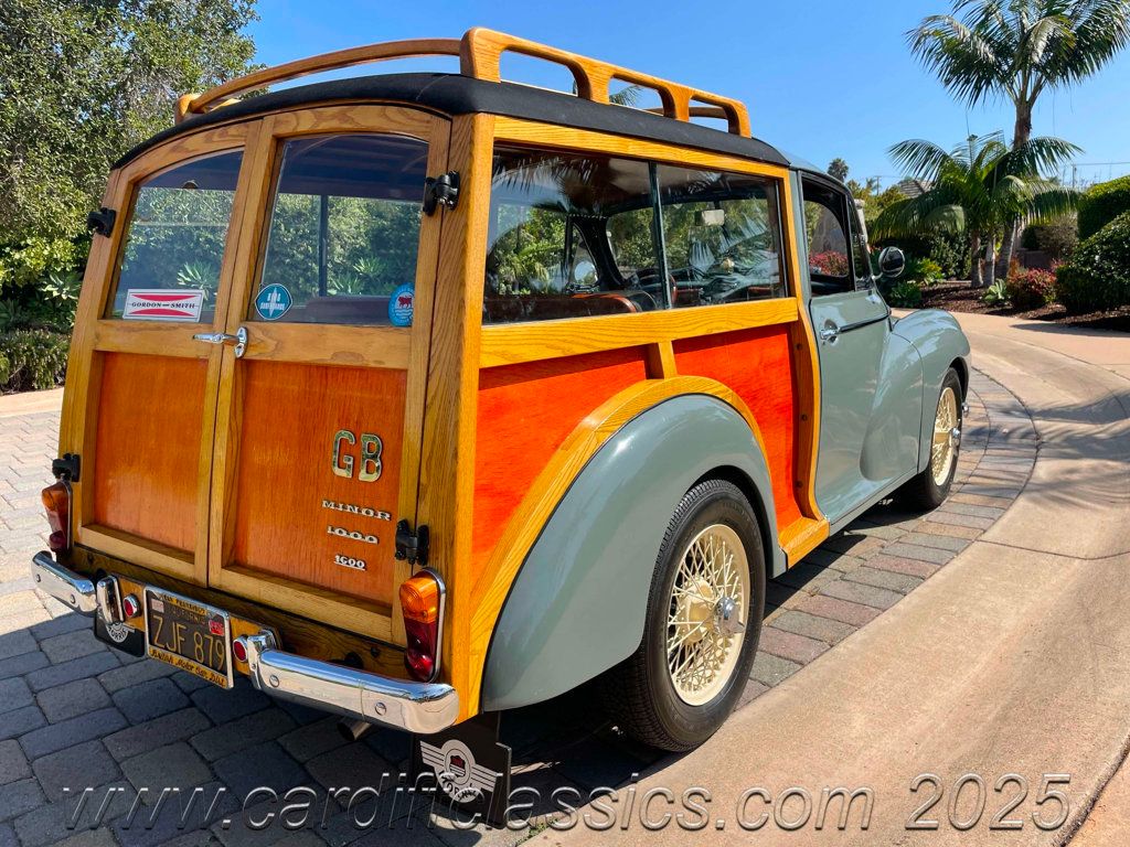 1955 MORRIS-MINOR WOODY TRAVELLER WAGON  - 22912783 - 8