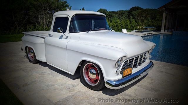 1956 Chevrolet 3100 Big Window Restomod Pickup For Sale - 22081716 - 0