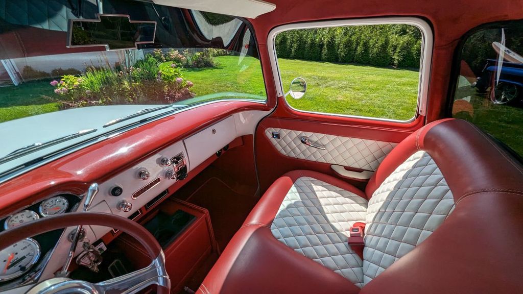 1956 Chevrolet 3100 Big Window Restomod Pickup For Sale - 22081716 - 51