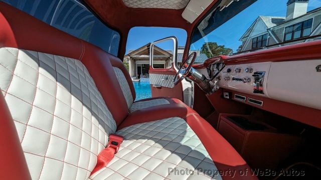1956 Chevrolet 3100 Big Window Restomod Pickup For Sale - 22081716 - 60