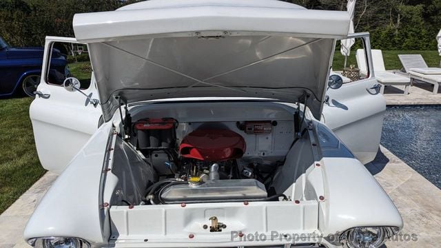 1956 Chevrolet 3100 Big Window Restomod Pickup For Sale - 22081716 - 74