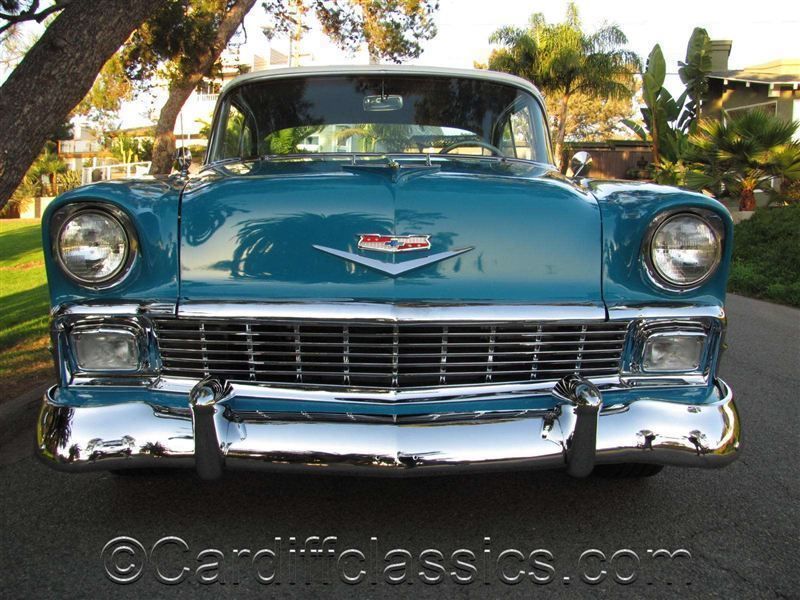 1956 Chevrolet Bel Air TEAL/WHITE - 7947932 - 7