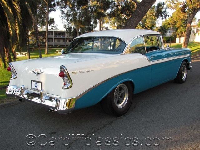 1956 Used Chevrolet Bel Air TEAL/WHITE at Cardiff Classics Serving ...