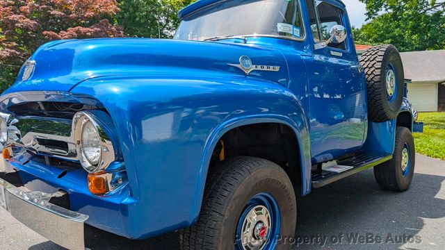 1956 Ford F100 Stepside Pickup 4x4 For Sale - 22469128 - 27