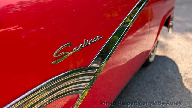 1956 Ford Sunliner Convertible For Sale - 22916791 - 44
