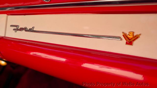 1956 Ford Sunliner Convertible For Sale - 22916791 - 79