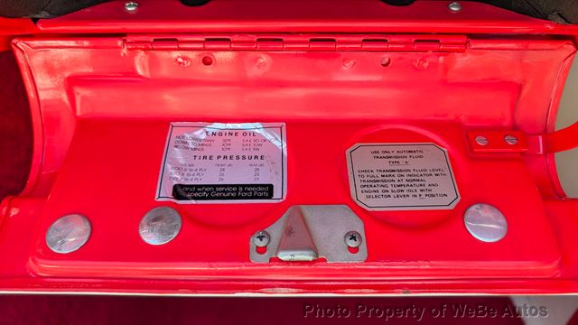 1956 Ford Sunliner Convertible For Sale - 22916791 - 81