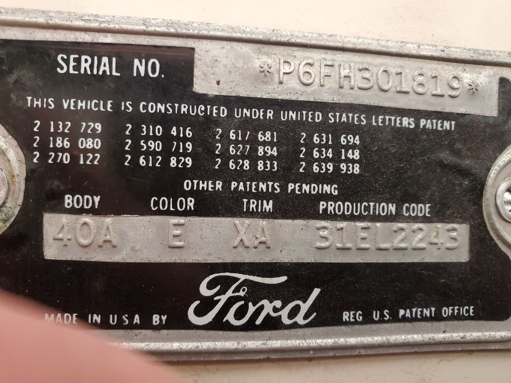 1956 Ford THUNDERBIRD  - 19161073 - 65