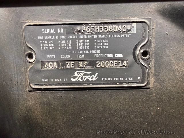 1956 Ford Thunderbird  - 22968945 - 31