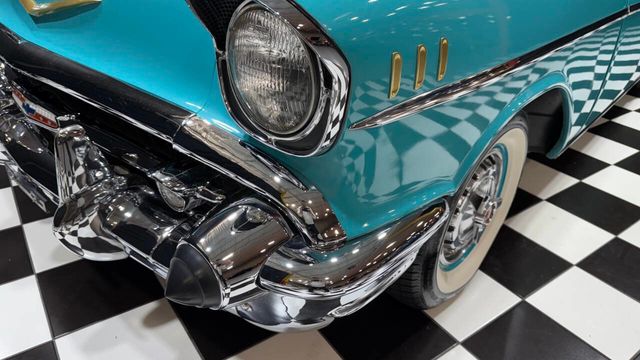 1957 Chevrolet Bel Air BEL AIR COLD AC REAL NICE VINTAGE - 22940457 - 15
