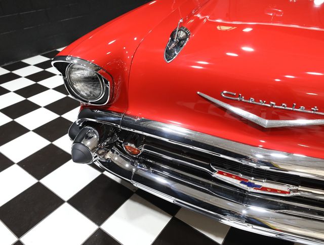 1957 Chevrolet Bel Air CORVETTE RED - LOADED - 5 SPEED - 23056682 - 13