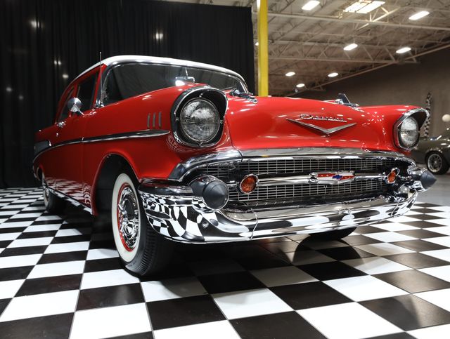 1957 Chevrolet Bel Air CORVETTE RED - LOADED - 5 SPEED - 23056682 - 15