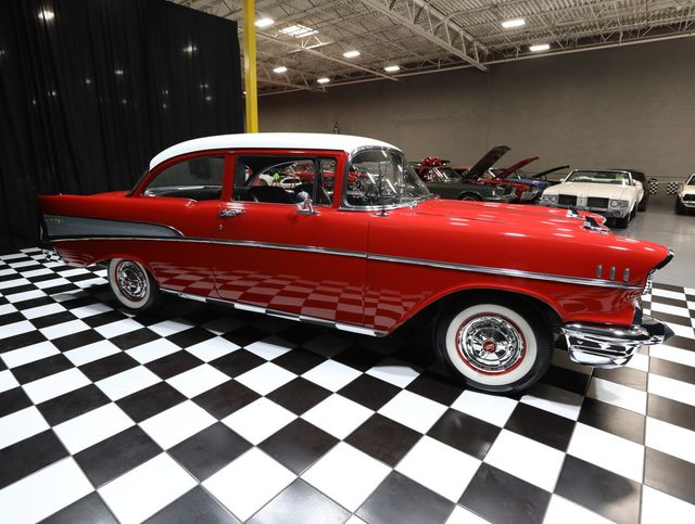 1957 Chevrolet Bel Air CORVETTE RED - LOADED - 5 SPEED - 23056682 - 17