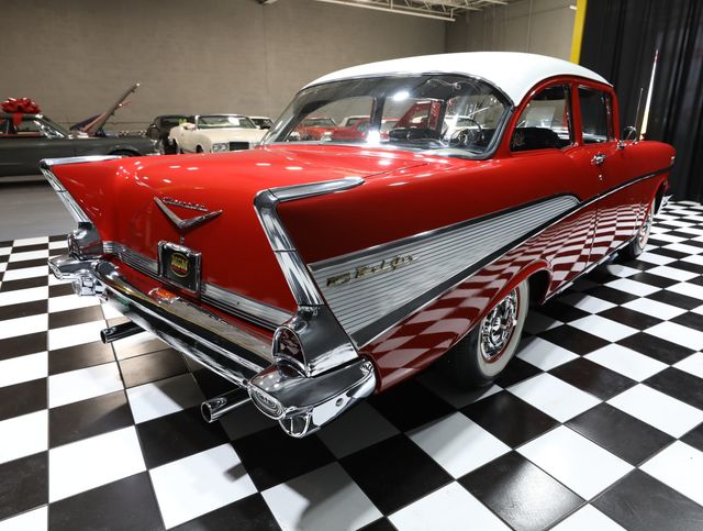 1957 Chevrolet Bel Air CORVETTE RED - LOADED - 5 SPEED - 23056682 - 19
