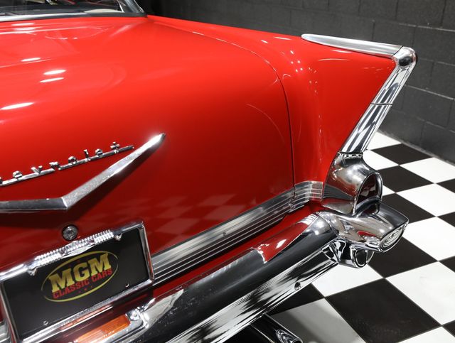 1957 Chevrolet Bel Air CORVETTE RED - LOADED - 5 SPEED - 23056682 - 20