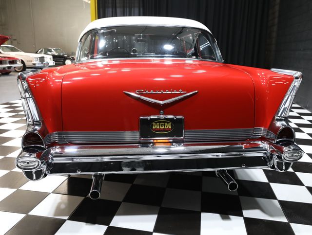 1957 Chevrolet Bel Air CORVETTE RED - LOADED - 5 SPEED - 23056682 - 21