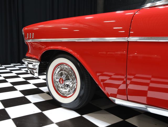 1957 Chevrolet Bel Air CORVETTE RED - LOADED - 5 SPEED - 23056682 - 26