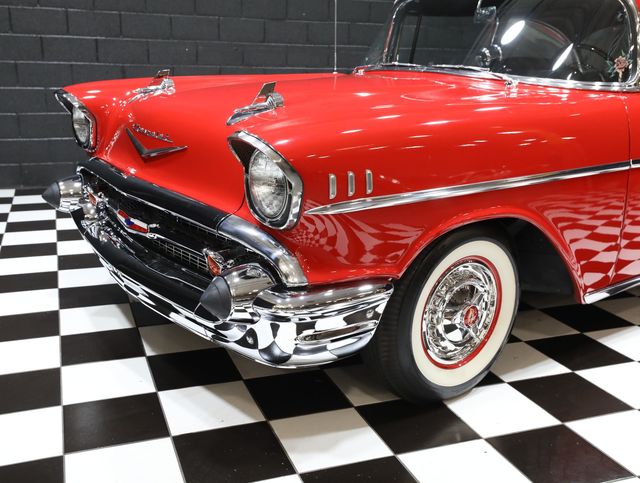 1957 Chevrolet Bel Air CORVETTE RED - LOADED - 5 SPEED - 23056682 - 5