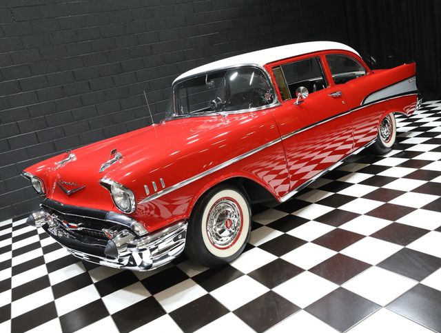 1957 Chevrolet Bel Air CORVETTE RED - LOADED - 5 SPEED - 23056682 - 6