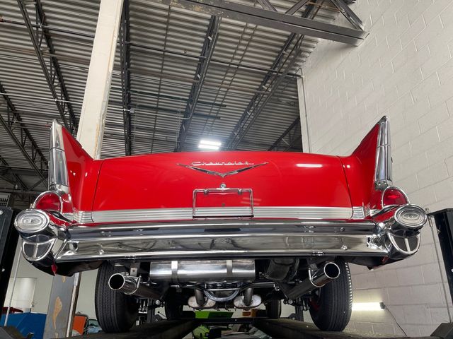 1957 Chevrolet Bel Air CORVETTE RED - LOADED - 5 SPEED - 23056682 - 87