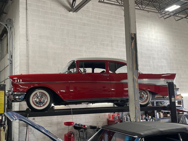 1957 Chevrolet Bel Air CORVETTE RED - LOADED - 5 SPEED - 23056682 - 94