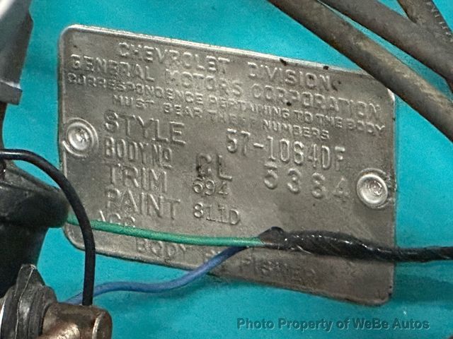 1957 Chevrolet Bel Air Nomad Wagon For Sale  - 22948090 - 70
