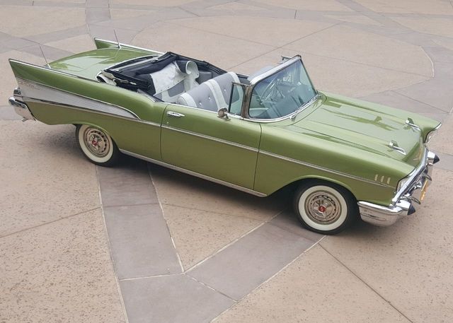 1957 Chevrolet Bel Air Convertible  - 18850418 - 56