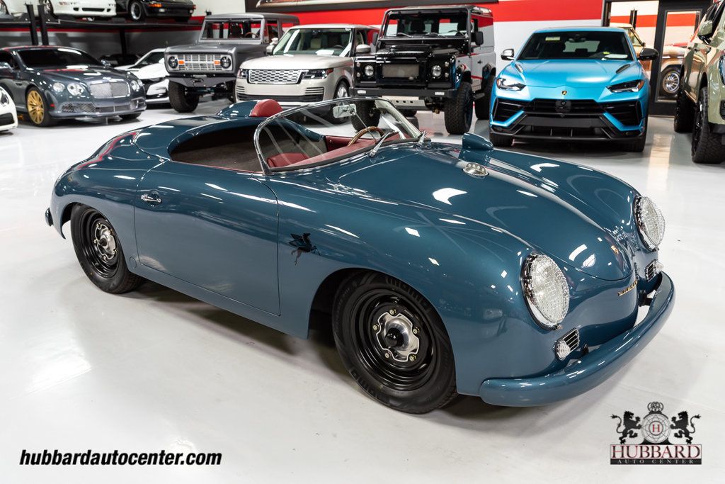 aquamarine 1957 Used Porsche Speedster Replica at Hubbard Auto Center Serving