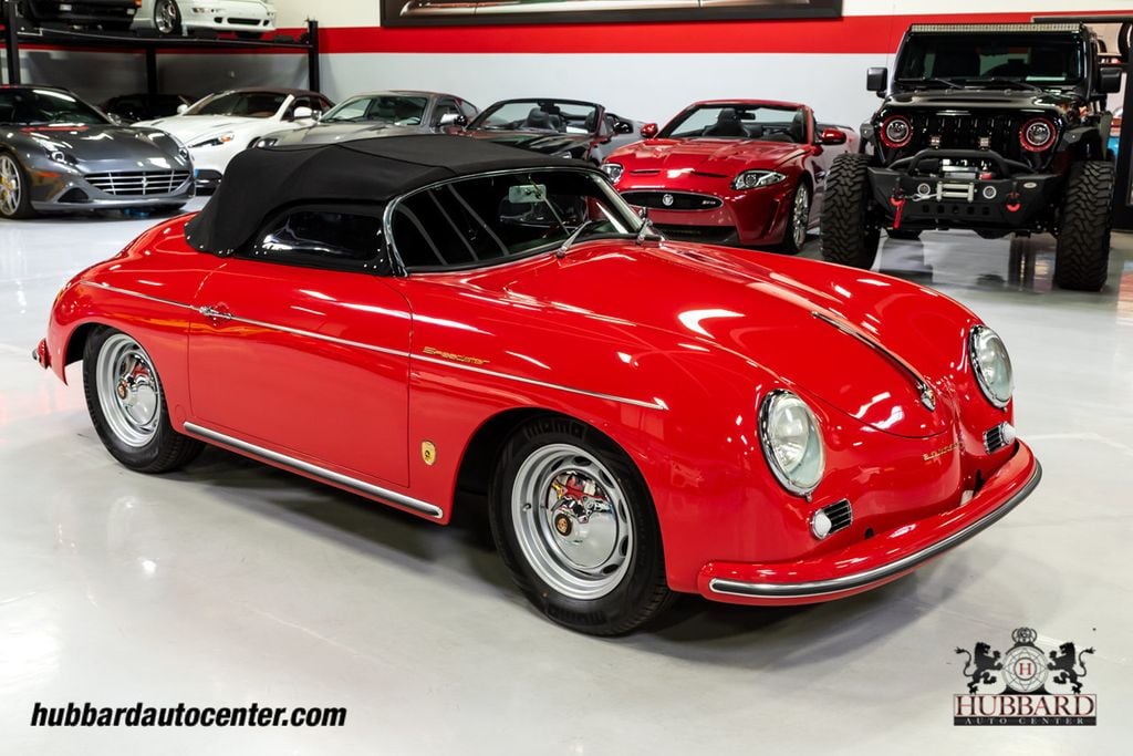 1957 Porsche Speedster Replica 1915cc Motor - Vintage 190 Wheels - Retro Radio  - 22088984 - 17