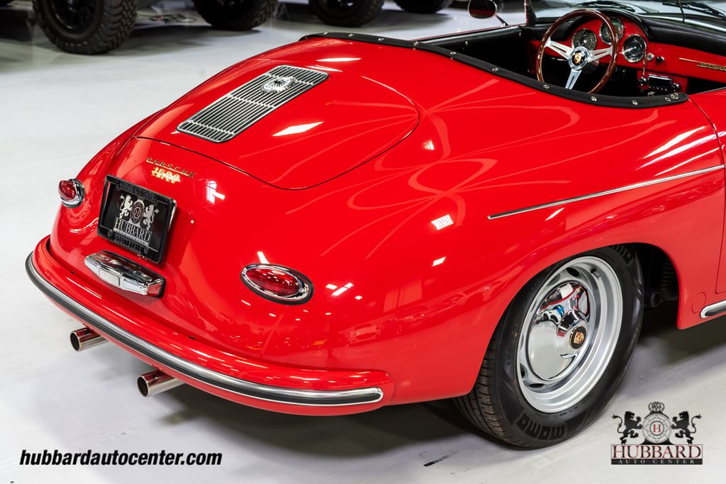 1957 Porsche Speedster Replica 1915cc Motor - Vintage 190 Wheels - Retro Radio  - 22088984 - 38