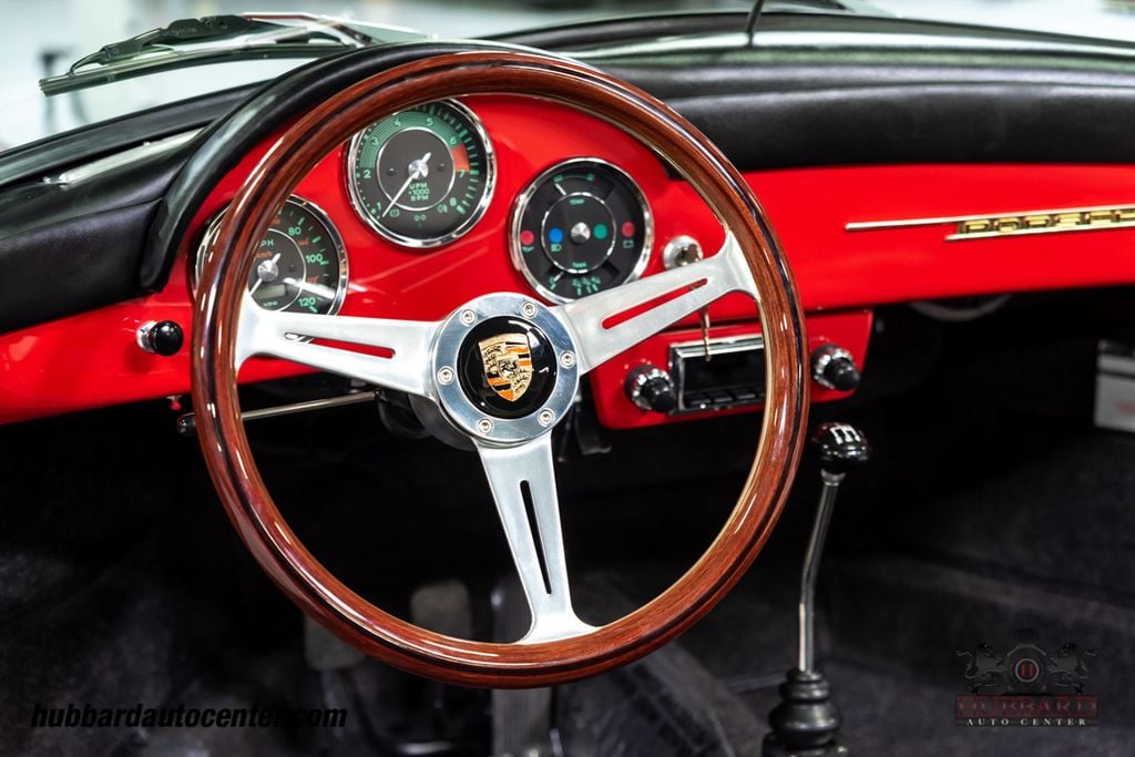 1957 Porsche Speedster Replica 1915cc Motor - Vintage 190 Wheels - Retro Radio  - 22088984 - 63