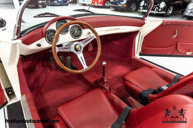 1957 Porsche Speedster Replica 4-Speed Manual - Classic Analog Gauges With Green Markings! - 22155816 - 78