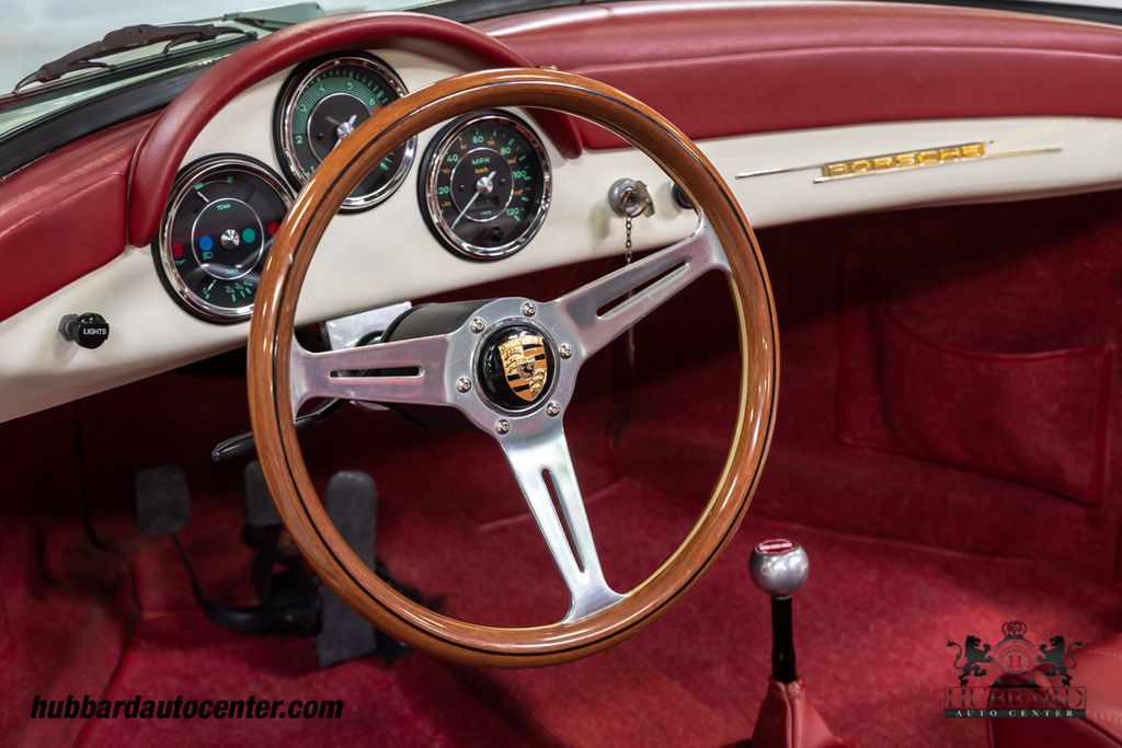 1957 Porsche Speedster Replica 4-Speed Manual - Classic Analog Gauges With Green Markings! - 22155816 - 89