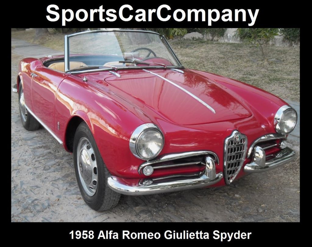 1958 Alfa Romeo Giulietta Spyder  - 14751444 - 0